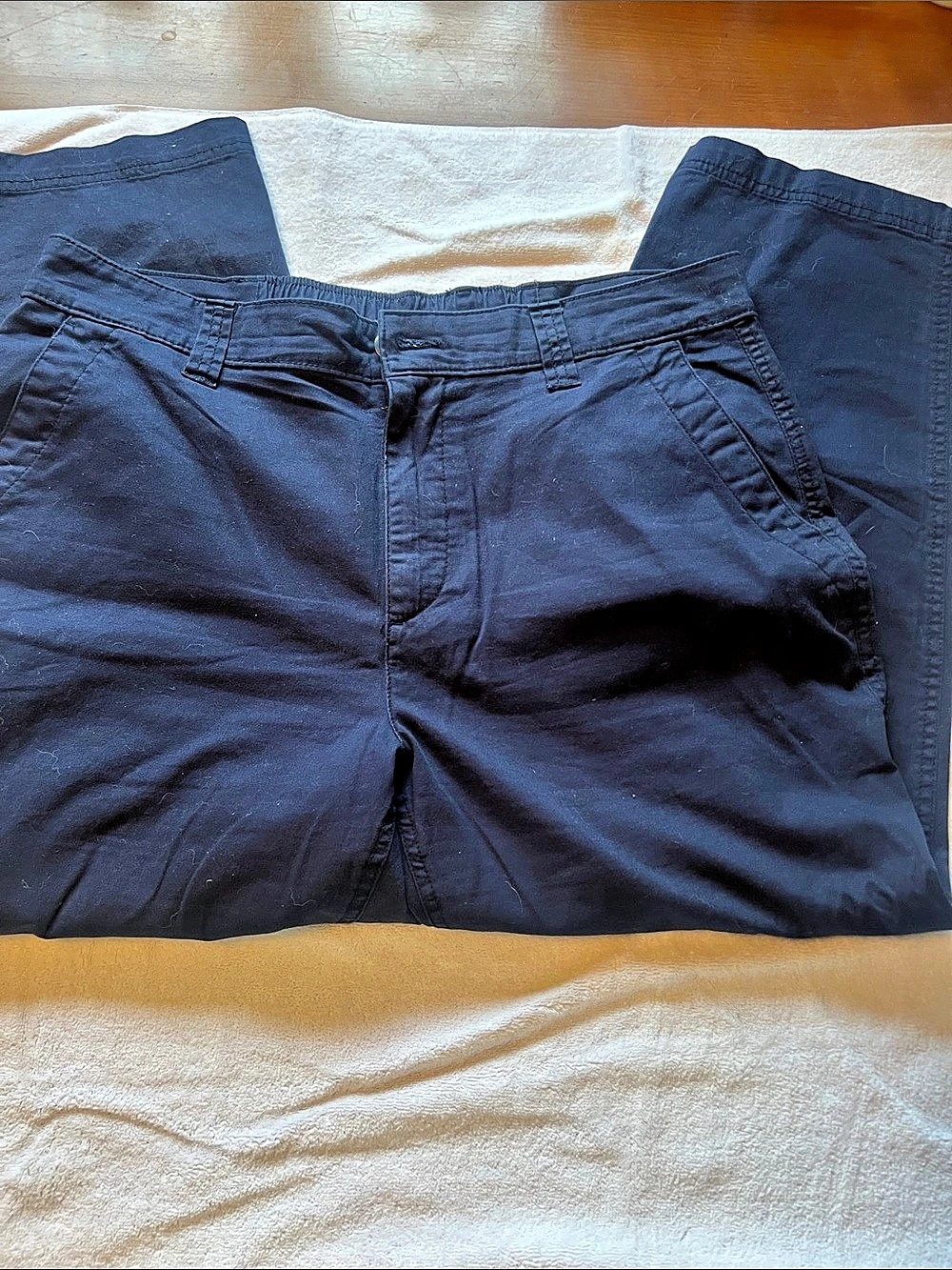 Old Navy High-Waisted OGC Chino Pants Blue